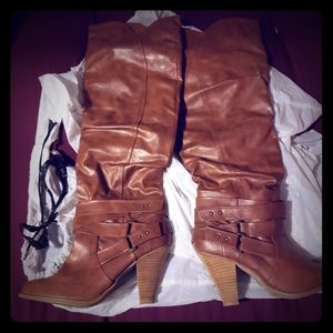 Brown boots
